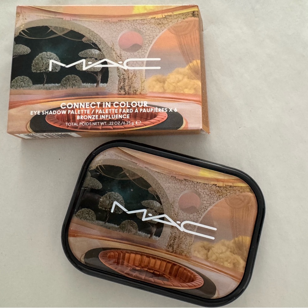 MAC Cosmetics Eye Shadow Palette with Warm Tones